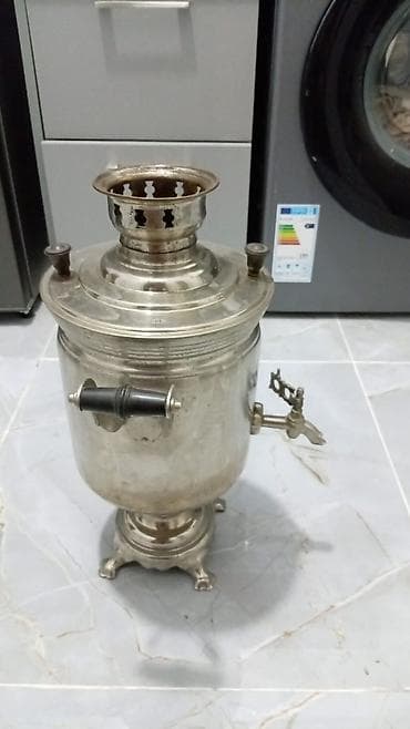 Bağ evi və bağ üçün hərşey: İşlənmiş Od Samovar, 5 l, Ünvandan götürmə — 1