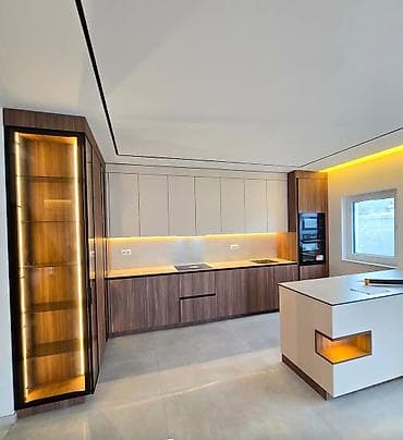 mini sauna: Sifarişlə mətbəx dəsti, Özü çəkən petlələr, Mat laminat, Kredit yoxdur, Pulsuz çatdırılma — 4