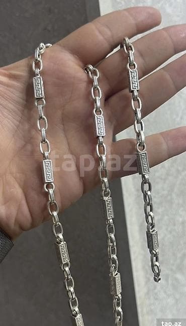 kisi godekce: Boyunbağı, Versace, Gümüş, 999 Əyar, 37 g, Ödənişli çatdırılma — 1