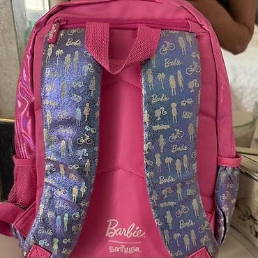 canta mektebli: Smiggle x Barbie parıldayan məktəb çantası - Rəng: neon-çəhrayı və — 3