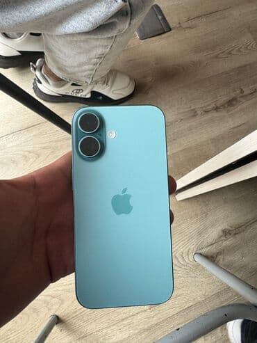 iphone xr kontakt home: IPhone 16, Göy, Face ID — 1