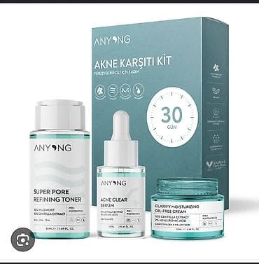 Kosmetik dəst, 3 məhsul, Pulsuz çatdırılma