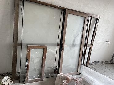 balkon sekilleri: Alüminium-şüşə balkon sistemi və pəncərə paketləri - Material: taxta — 2