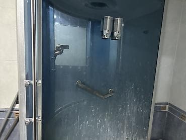 Buxar kabinəsi ilə duş-boks - Ölçü: geniş panoram şüşəli ön hissə, 3