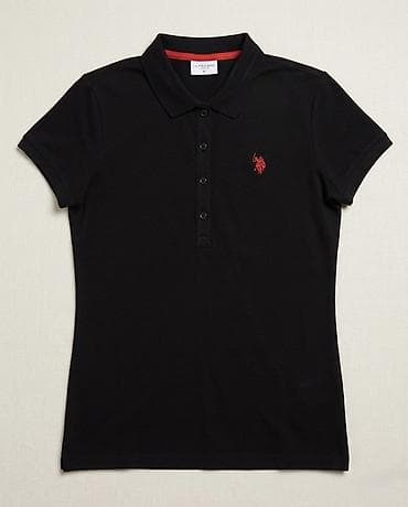 Polo köynək, U.S. Polo Assn, S, rəng - Qara