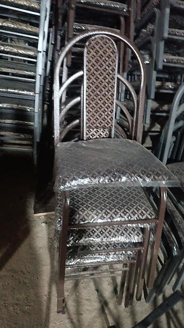 kamp stolu: Mətbəx üçün, Açılmayan, Dördbucaq masa, 4 stul — 3