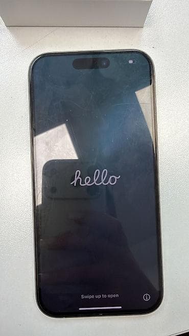 iphone 8plus: IPhone 15 Pro, 128 GB, Natural Titanium, Simsiz şarj, Face ID, Sənədlərlə — 2