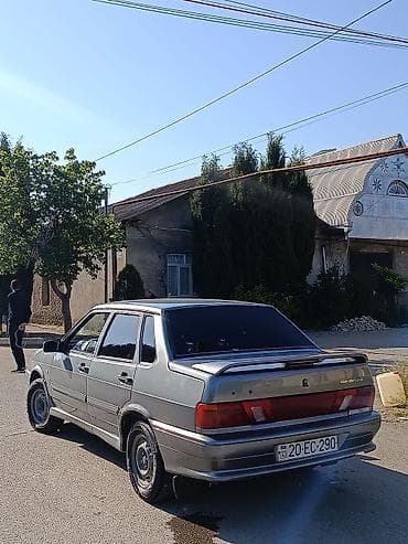 380 volt matorlar: Model: LADA Samara Sedan (VAZ-2115) Kuzov: 4 qapılı sedan, boz rəng — 3