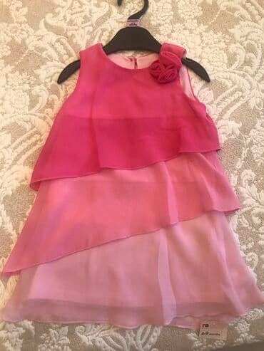 qirmizi donlar: Платье шелковое . Размер 6-9 месяцев . Фирма Mothercare новое — 1
