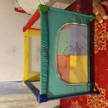 fidget cube antistress oyuncaqlar: Uşaq oyun manesi / playpen - Ölçü: təxminən kvadrat formalı, geniş iç — 2