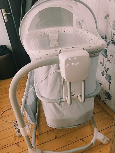 Oğlan və qız üçün, Dördbucaq, Beşik, Dəstsiz, Matrassız, Yellənmə mexanizm ilə