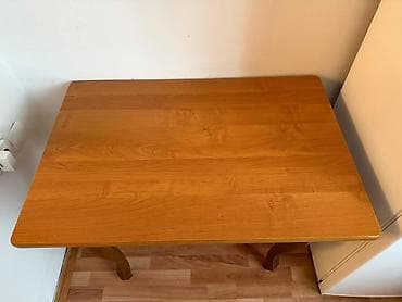 hamam vanasl: Mətbəx masası, İşlənmiş, Açılmayan, Taxta, Dördbucaq masa — 4