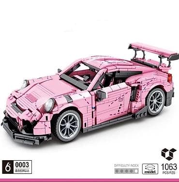 Lego Konstruktor "Oyuncaq Maşın"🚗 Model: Porsche 911 GT3 Pink💕 🔹Ölkə