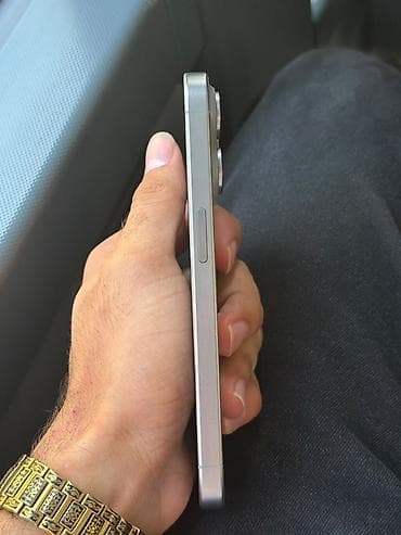 2.el macbook: IPhone 15 Pro, Gümüşü, Face ID — 7