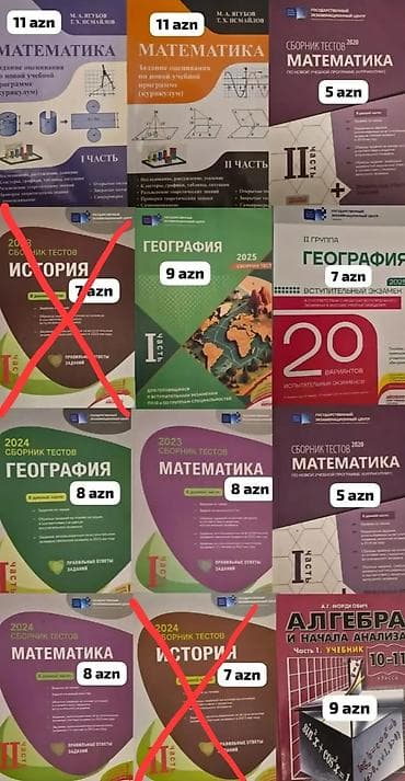 Monotəkərlər: Məktəb və abituriyentlər üçün riyaziyyat, coğrafiya və tarix üzrə — 2