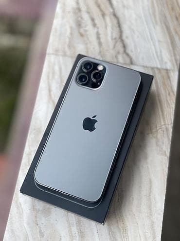 iphone 12 plata: IPhone 12 Pro, 128 GB, Graphite, Face ID — 2