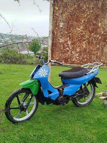 vito fara: Moped/skuter tipli motosiklet – mavi-yaşıl rəngdə, şəhər içi gedişlər — 4