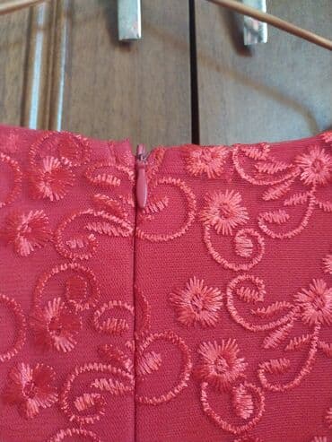 usaq ucun saatlar: Qırmızı krujeva don - Rəng: parlaq qırmızı - Parça: üst hissəsi incə — 6