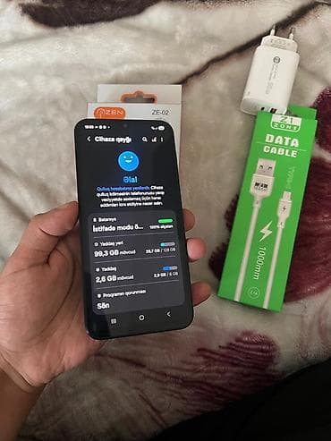 samsung a51 yeni: Samsung Galaxy A15, 128 GB, rəng - Qara, Barmaq izi, Face ID — 7