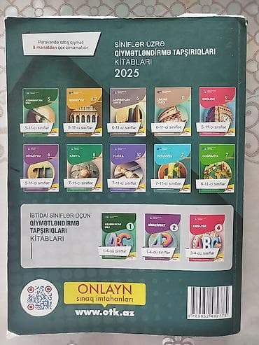 ev tipi çadır: Məhsul: 9-cu sinif buraxılış imtahanına hazırlıq üçün kitablar (2025) — 4