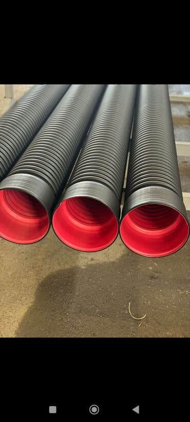 laqonda 125: Kanalizasiya borusu, Qofralı, Plastik, 3 mm, Yeni — 2