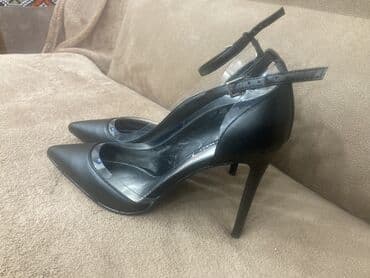 derihan ayakkabı: Tuflilər, Nine West, Ölçü: 38, rəng - Qara, Yeni — 1