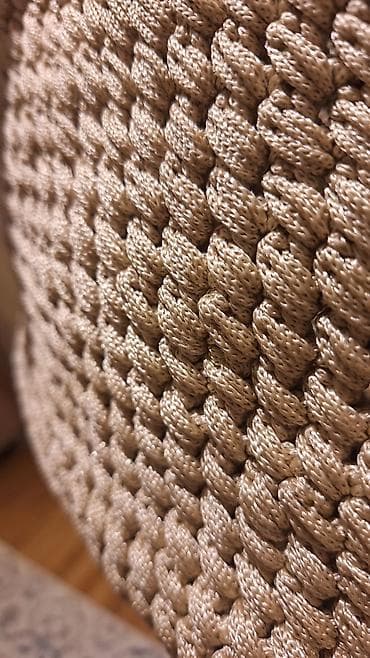 cantalar: Əl işı toxunma çiyin çantası - Material: parıltılı, möhkəm — 4