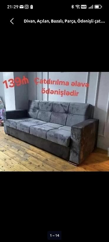 divan kravat: Divan, Yeni, Açılan, Bazalı, Parça, Ödənişli çatdırılma — 7