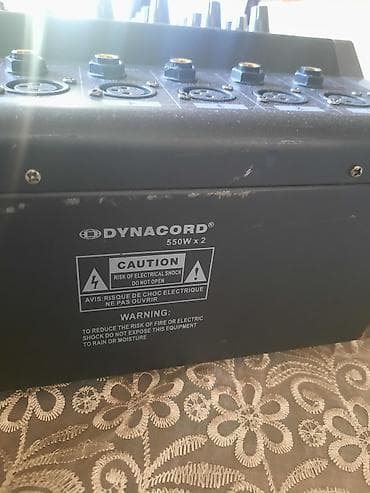 maşın velosiped: Dynacord 550x2 fleşkart gedir 12 kanaldı hər bir funksiyası işdiyir — 5