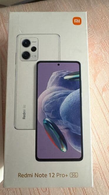iphone 16 bakıda: Redmi Note 12 Pro+, 256 GB, rəng - Ağ, Face ID, Sənədlərlə, Sensor — 2