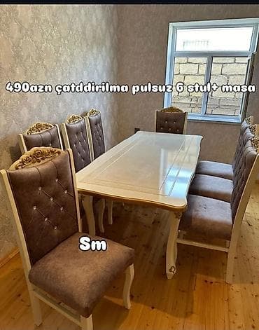 kontakt home samovar: Qonaq otağı üçün, Yeni, 6 stul — 1