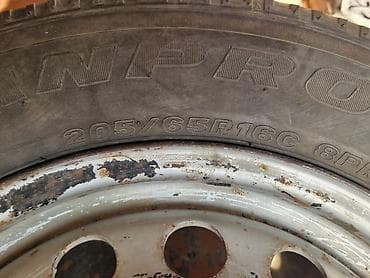 215 55 16 type 0: Təkər və disk komplekti Mercedes Benz Vita ehtiyyat təkəri. - — 2