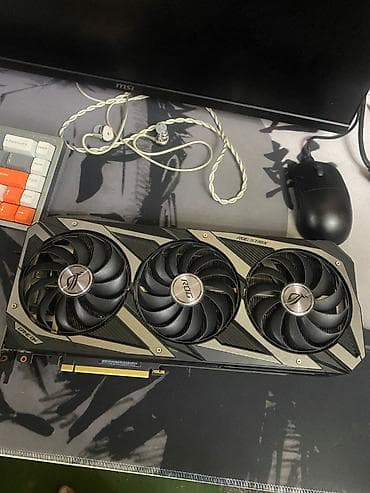 Asus Rog RTX 3060Tİ Çox sərin işləyir. FurMark testində 20 dəqiqə
