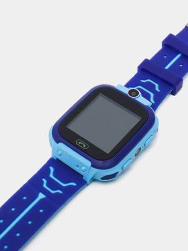 детские смарт часы: Новый, Смарт часы, Сим карта, цвет - Синий — 4