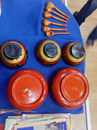 8 mart hediyye: Dekorativ kolleksiya dəsti 1) Relyefli divar boşqabı – dairəvi — 5