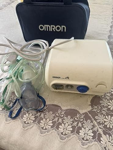 Ингаляторы, небулайзеры: Omron CompAIR kompressorlu inhalyator-nebulayzer seti Xüsusiyyətlər — 2
