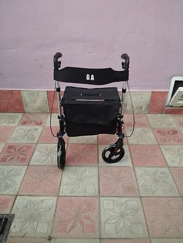 Yerimək üçün arabalar, çəliklər, əsalar, rollatorlar: Yüngül Rollator 4 tekerli Gəzinti Arabsi — 3