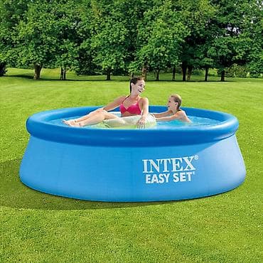 Hovuzlar: İşlənmiş Şişmə hovuz Intex, 3.1 - 4 m, 201 - 500 l — 2