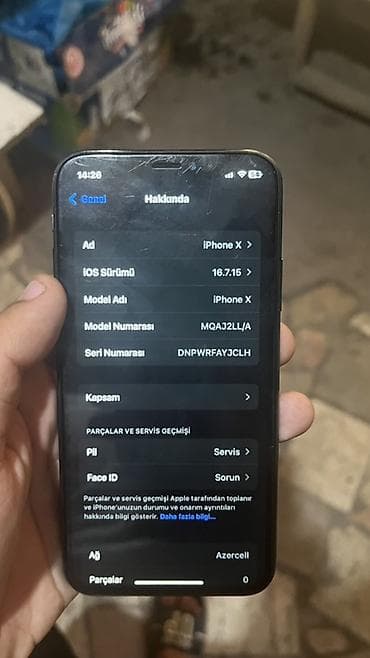 kalonka satilir: IPhone X, 64 ГБ, Space Gray — 5