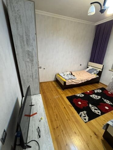 квартиры в аренду на длительный срок: 2 otaqlı mənzil – işıqlı və səliqəli planlanma - Geniş qonaq otağı — 2