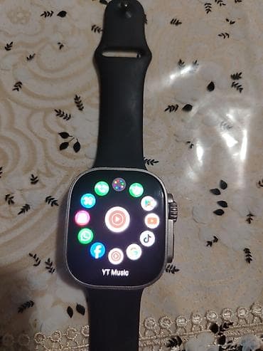 pul kiseleri: Smart saat, Smart, Kamera, rəng - Qara — 3