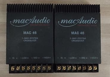 MNC Audio MAC 46 – 3 və 4 yollu passiv krossover cütü - Brend/model