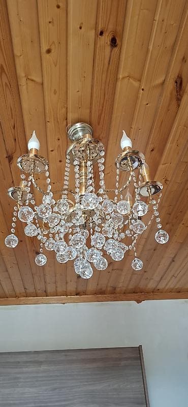 Çılçıraq, 5 lampa, Metal