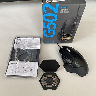 Noutbuk və netbuklar: Logitech G502 Hero Gaming Mouse 🎁 MOUSE PAD HƏDİYYƏ 🎁 Avropa — 2