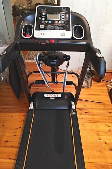 Elektrikli qaçış trenajoru – “SPORT” tipli - Geniş qaçış səthi — 2