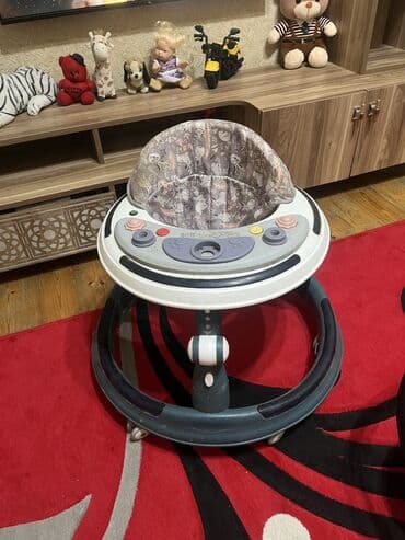 Медицинское оборудование: Uşaq gəzdirəcəyi (yürütəç) - Dairəvi baza və 360° dönən təkərlər – — 1