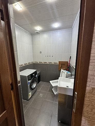 satlig evler bine: 3 otaqlı mənzil – geniş və işıqlı planlama - Mətbəx: Uzun ölçülü — 7