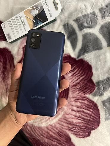 telefon a 32: Samsung Galaxy A02 S, 32 GB, rəng - Göy, İki sim kartlı — 10