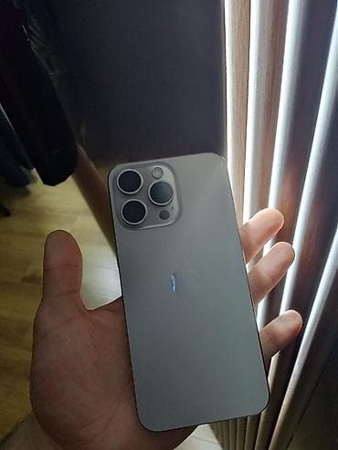 IPhone 15 Pro, 256 GB, Natural Titanium, Simsiz şarj lalafo.az -da IPhone 15 Pro, 256 GB, Natural Titanium, Simsiz şarj