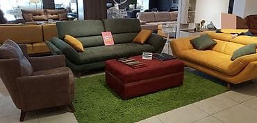 gencede ikinci el: Ayten91Təkli, ikili və üçlü divan kreslo dəsti satılır az istifadə — 1